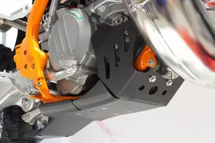 AXP Xtrem HDPE Skid Plate Black KTM 250SX/XC/300XC/Husqvarna TC250/TX300 17-18 - Duell MP varaosat ja tarvikkeet - 86484 - 1