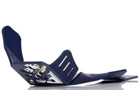 AXP Xtrem HDPE Skid Plate Blue Husqvarna FE450/FE501 17-23 - Duell MP varaosat ja tarvikkeet - 87104 - 1