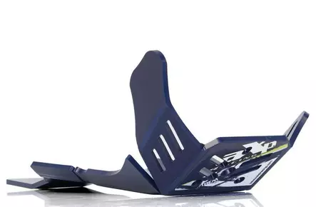 AXP Xtrem HDPE Skid Plate Blue Husqvarna FE450/FE501 17-23 - Duell MP varaosat ja tarvikkeet - 87104 - 1