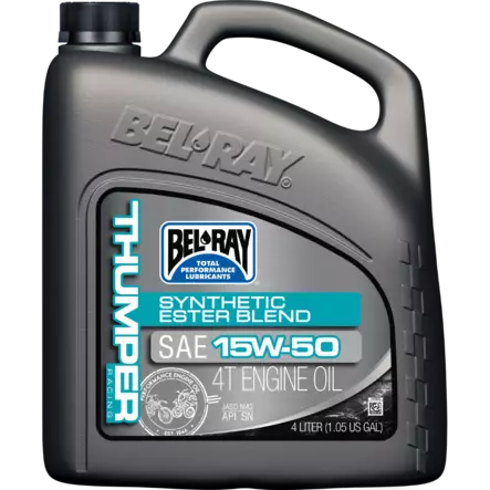 Bel-Ray Thumper Racing Synthetic Ester Blend 4T 15W-50 4L - Duell öljyt ja muut nesteet - 62194 - 1
