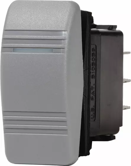 Blue Sea Water resistant Contura III Switches Grey - Duell venetarvikkeet - 132464 - 1