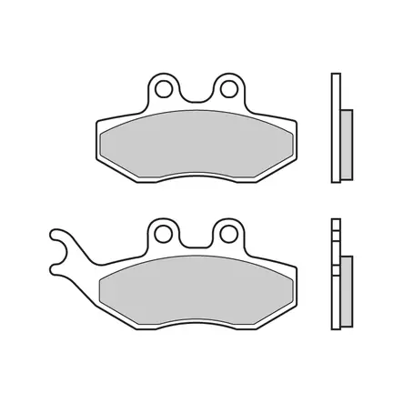Brembo Jarrupalat Carbon-Ceramic - Duell MP varaosat ja tarvikkeet - 122474 - 1