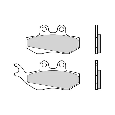 Brembo Jarrupalat Maxi-Scooter - Duell MP varaosat ja tarvikkeet - 122734 - 1