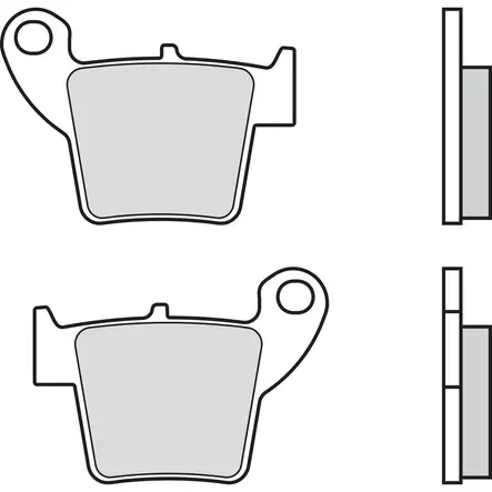 Brembo Jarrupalat Sintered Off-Road - Duell MP varaosat ja tarvikkeet - 121284 - 1