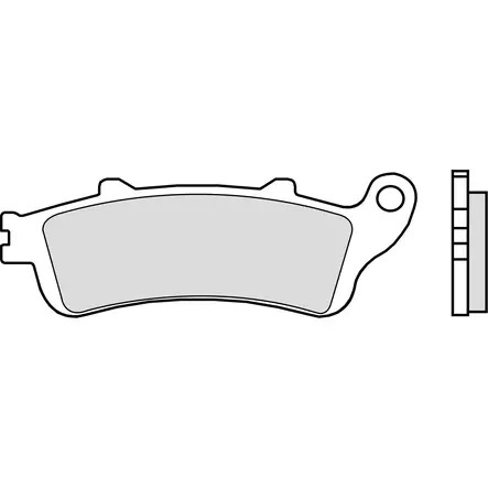 Brembo Jarrupalat Taakse Sintered Road - Duell MP varaosat ja tarvikkeet - 122104 - 1