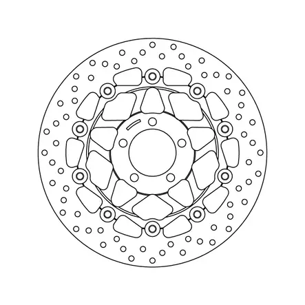Brembo Serie Oro jarrulevy kelluva - Duell MP varaosat ja tarvikkeet - 121564 - 1
