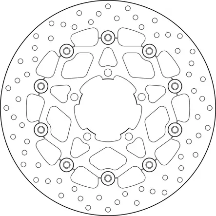 Brembo Serie Oro jarrulevy kelluva - Duell MP varaosat ja tarvikkeet - 121574 - 1