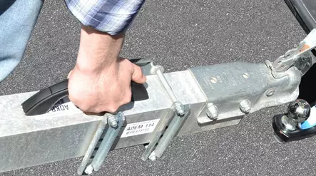 Caliber Trailer Handle - Duell MK varaosat ja tarvikkeet - 140854 - 1