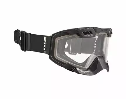 CKX Ajolasit 210° Airflow matta musta/kirkas linssi - Duell ajovarusteet - 58704 - 1