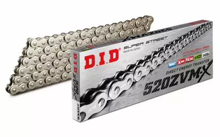 D.I.D 520ZVM-X S&S Chain+Connecting link rivet type (ZJ) - Duell MP varaosat ja tarvikkeet - 116664 - 1