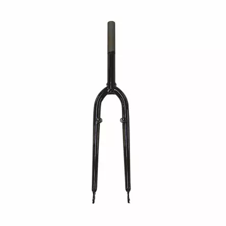 Etuhaarukka 26"/559 1 1/8" kierre 28.6 mm musta - Duell polkupyörien varaosat ja tarvikkeet - 59044 - 1