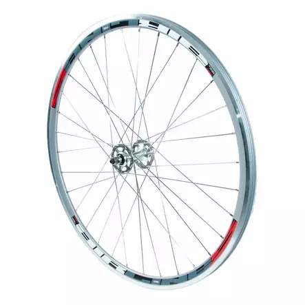 Etupyörä 28" 15-622 Fix. Satin/ kirkas (single / fix) - Duell polkupyörien varaosat ja tarvikkeet - 43884 - 1