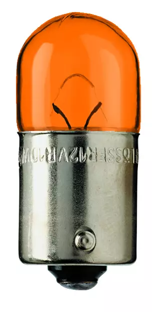 Flösser Polttimo 12V 10W BA15s Amber - Duell muut varaosat ja tarvikkeet - 136534 - 1