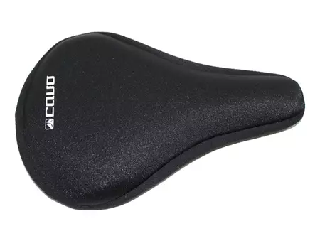 Gel istuinsuoja CAVO musta 170-200x250-270 mm - Duell polkupyörien varaosat ja tarvikkeet - 76634 - 1