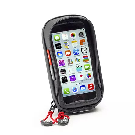 Givi älypuhelin/GPS tasku Iphone 6 Galaxy A5 ohjaustanko kiinnityksellä - Duell MP varaosat ja tarvikkeet - 105034 - 1