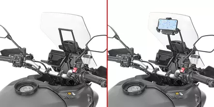Givi FAIRING UPP.BRACK.YAMAHA TRACER 9 (2021) - Duell MP varaosat ja tarvikkeet - 100754 - 1