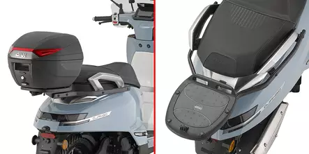 Givi Rear Rack Peugeot Django Evo 125 (2025) - Duell MP varaosat ja tarvikkeet - 102384 - 1