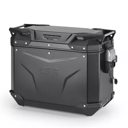 Givi Trekker Outback EVO Black Alu side-case Left 44ltr sold without lock - Duell MP varaosat ja tarvikkeet - 105004 - 1