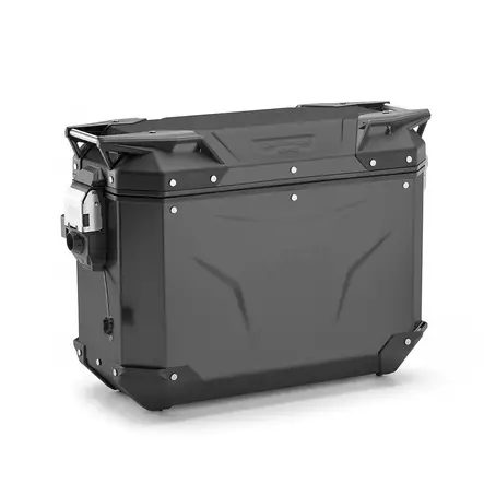 Givi Trekker Outback EVO Black alum. side-case right 37 ltr sold without lock - Duell MP varaosat ja tarvikkeet - 104714 - 1