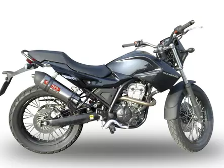 GPR Derbi Mulhacèn 125 2006/11 EC-Approv. slip-on exhaust Gpe Ann. Titaium - Duell MP varaosat ja tarvikkeet - 110434 - 1