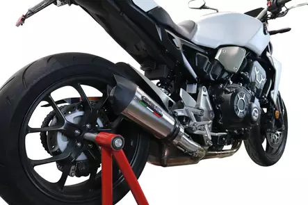 GPR Honda Cb 1000 R 2018-2020 e4 EC-Approv. slip-on exhaust GP Evo4 Titanium - Duell MP varaosat ja tarvikkeet - 109984 - 1