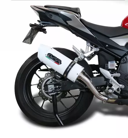 GPR Honda Cb 500 X 2016/18 e4 EC-Approv. slip-on exhaust Albus Evo4 - Duell MP varaosat ja tarvikkeet - 109204 - 1