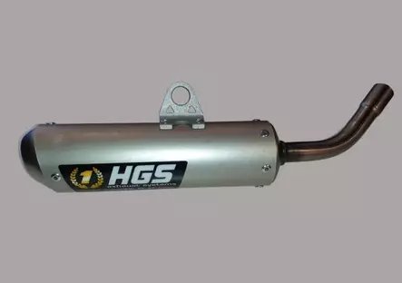 HGS Äänenvaimennin 2T Racing KTM SX65 16-23 - Duell MP varaosat ja tarvikkeet - 68914 - 1