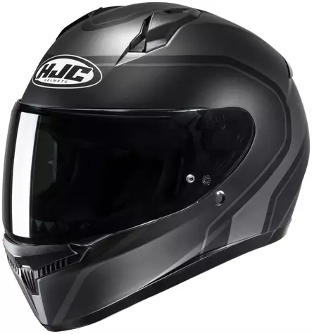 HJC Kypärä C10 Elie Musta/Harmaa MC5SF, 55-56cm S - Duell ajovarusteet - 56124 - 1