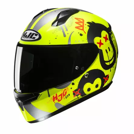 HJC Kypärä C10 Geti MC3HSF Fluo Keltainen, XS - Duell ajovarusteet - 56174 - 1