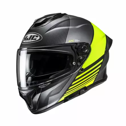 HJC Kypärä C71 Morix Musta/Fluo Keltainen MC3HSF, XS - Duell ajovarusteet - 55834 - 1