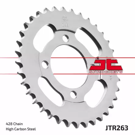 JT Rear Sprocket JTR263.40ZBK - Duell MP varaosat ja tarvikkeet - 117144 - 1
