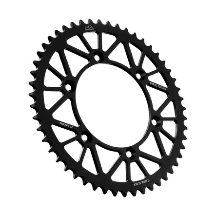 JT Takaratas Alumiini 7075 T6 Musta JTA808.51BLK - Duell MP varaosat ja tarvikkeet - 119034 - 1
