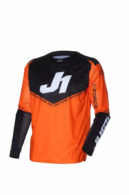 Just1 Paita J-Force Hexa Oranssi/Musta, 2XL - Duell ajovarusteet - 58074 - 1