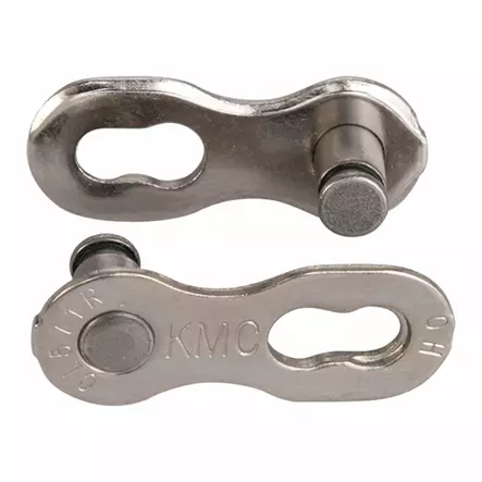 Ketjulukko KMC MissingLink 7/8-v EPT Silver 1/2x3/32" tappi 7.3mm 2kpl/pkt - Duell polkupyörien varaosat ja tarvikkeet - 8874 - 1