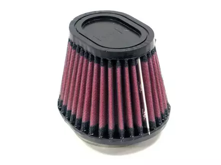 K&N Universal Clamp-On Air Filter 2-7/16"Flg 4-1/2" X 3-3/4"B 3-1/2" X 2-1/2"T - Duell MP varaosat ja tarvikkeet - 128054 - 1