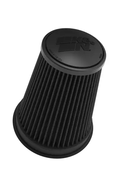 K&N Universal Clamp-On Air Filter 5"Flg 8-1/2"B 5"T 10-1/2"H Gen 3 Dry - Duell MP varaosat ja tarvikkeet - 128044 - 1