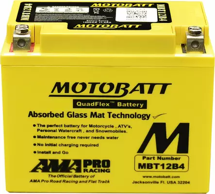Motobatt MBT12B4 akku - Duell muut varaosat ja tarvikkeet - 140444 - 1