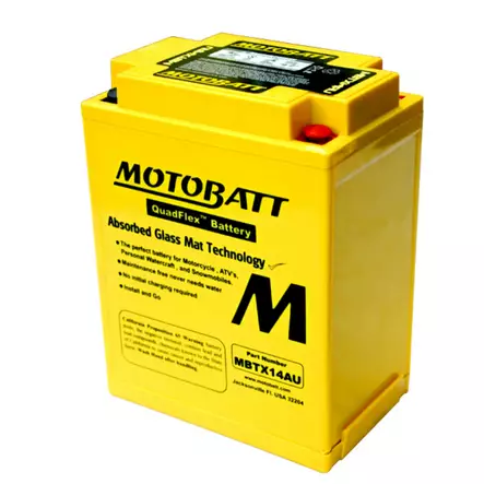Motobatt MBTX14AU akku - Duell muut varaosat ja tarvikkeet - 140824 - 1
