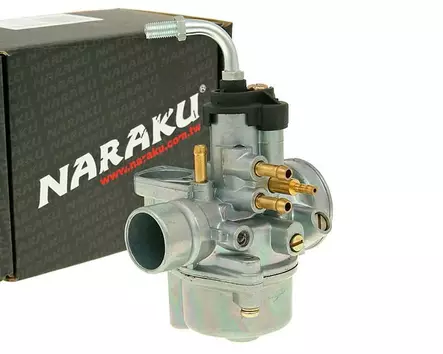 Naraku Kaasutin 17.5mm Ilman sähköryyppy Minarelli Vaaka / Peugeot Vaaka - Duell mopojen varaosat ja tarvikkeet - 116094 - 1