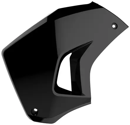 Polisport radiator scoops KLR650 (08-18) left Black (4) - Duell MP varaosat ja tarvikkeet - 130824 - 1