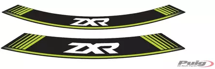 Puig Kit 8 Rim Strips Zxr C/Green - Duell MP varaosat ja tarvikkeet - 90384 - 1