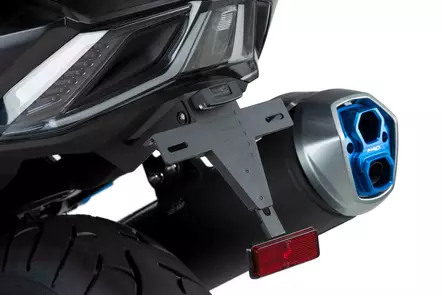 Puig License Support Kymco Ak550 17-18' C/Black - Duell MP varaosat ja tarvikkeet - 91104 - 1