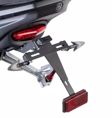 Puig License Support Yamaha Mt-125 15-18 C/Black - Duell MP varaosat ja tarvikkeet - 91204 - 1