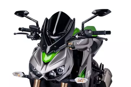 Puig New Generation Touring Windshield Z1000 14'-20' C/Black - Duell MP varaosat ja tarvikkeet - 91504 - 1