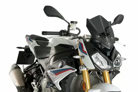 Puig Racing Screen Bmw S1000R 14'-18' C/Dark Smoke - Duell MP varaosat ja tarvikkeet - 91454 - 1