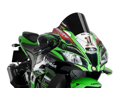 Puig Racing Screen Kawasaki Zx-10R/Rr 16'-18' C/Black - Duell MP varaosat ja tarvikkeet - 89154 - 1
