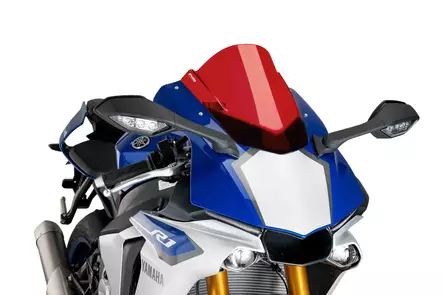 Puig Racing Screen Yamaha Yzf-R1 15'-19' C/Red - Duell MP varaosat ja tarvikkeet - 91744 - 1