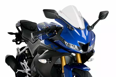 Puig Racing Screen Yamaha Yzf-R125 19'- C/Clear - Duell MP varaosat ja tarvikkeet - 94404 - 1