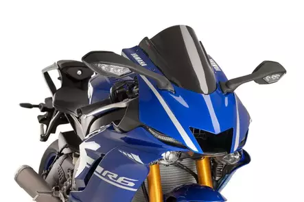 Puig Racing Screen Yamaha Yzf-R6 17-23' C/Carbon - Duell MP varaosat ja tarvikkeet - 89394 - 1