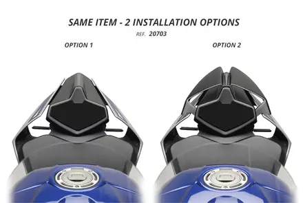 Puig Rear Seat Cowls Yamaha Yzf-R1/M 20'-21' C/Matt Bla - Duell MP varaosat ja tarvikkeet - 98454 - 1